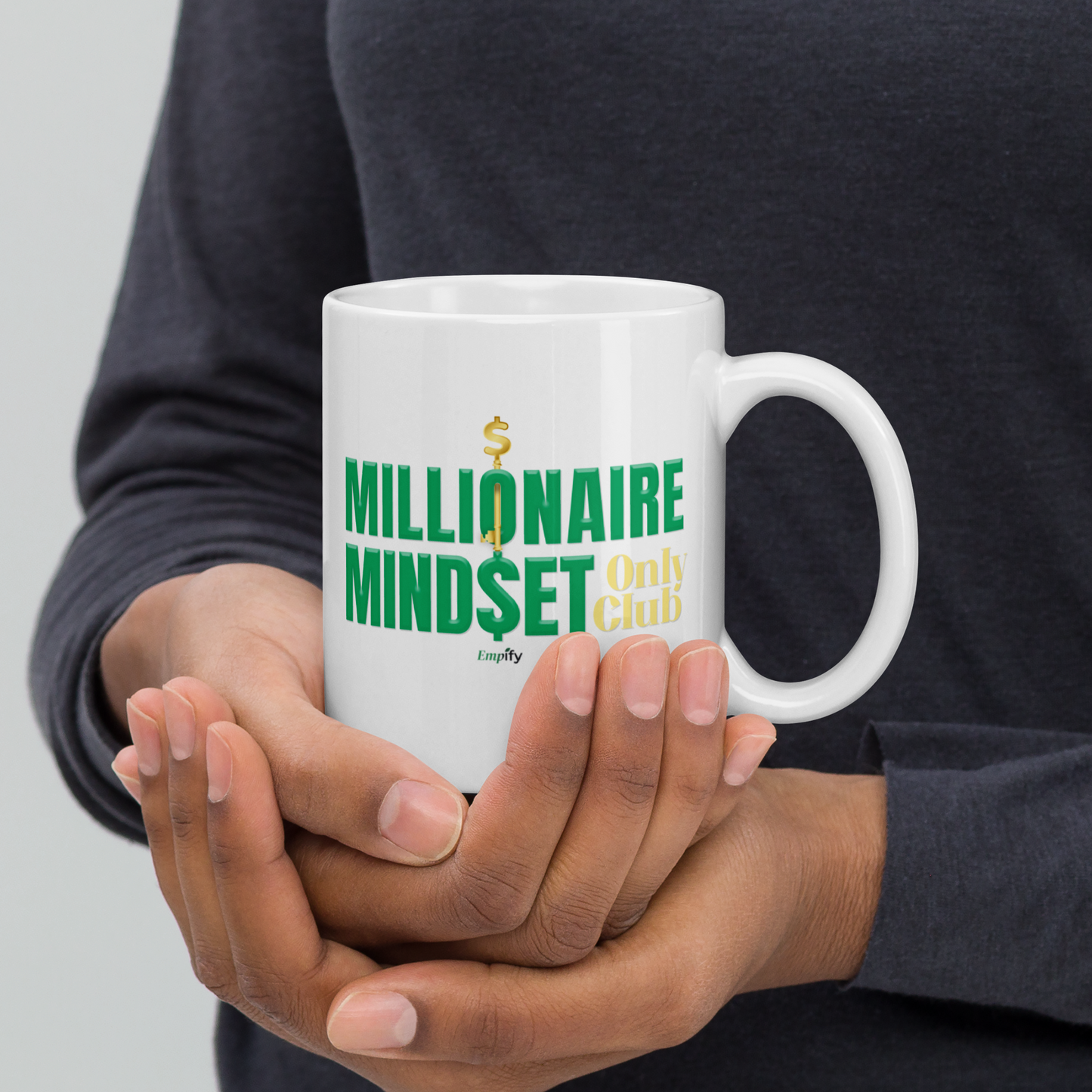 Millionaire Mindset Only Mug