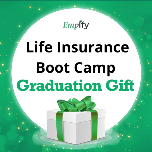 Life Insurance Boot Camp Graduation Gift