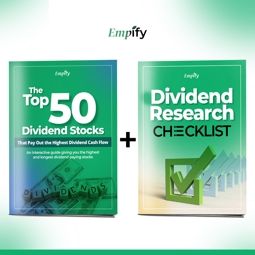 Dividend Stocks Bundle: The Top 50 High-Dividend Paying Stocks Guide + Dividend Research Checklist