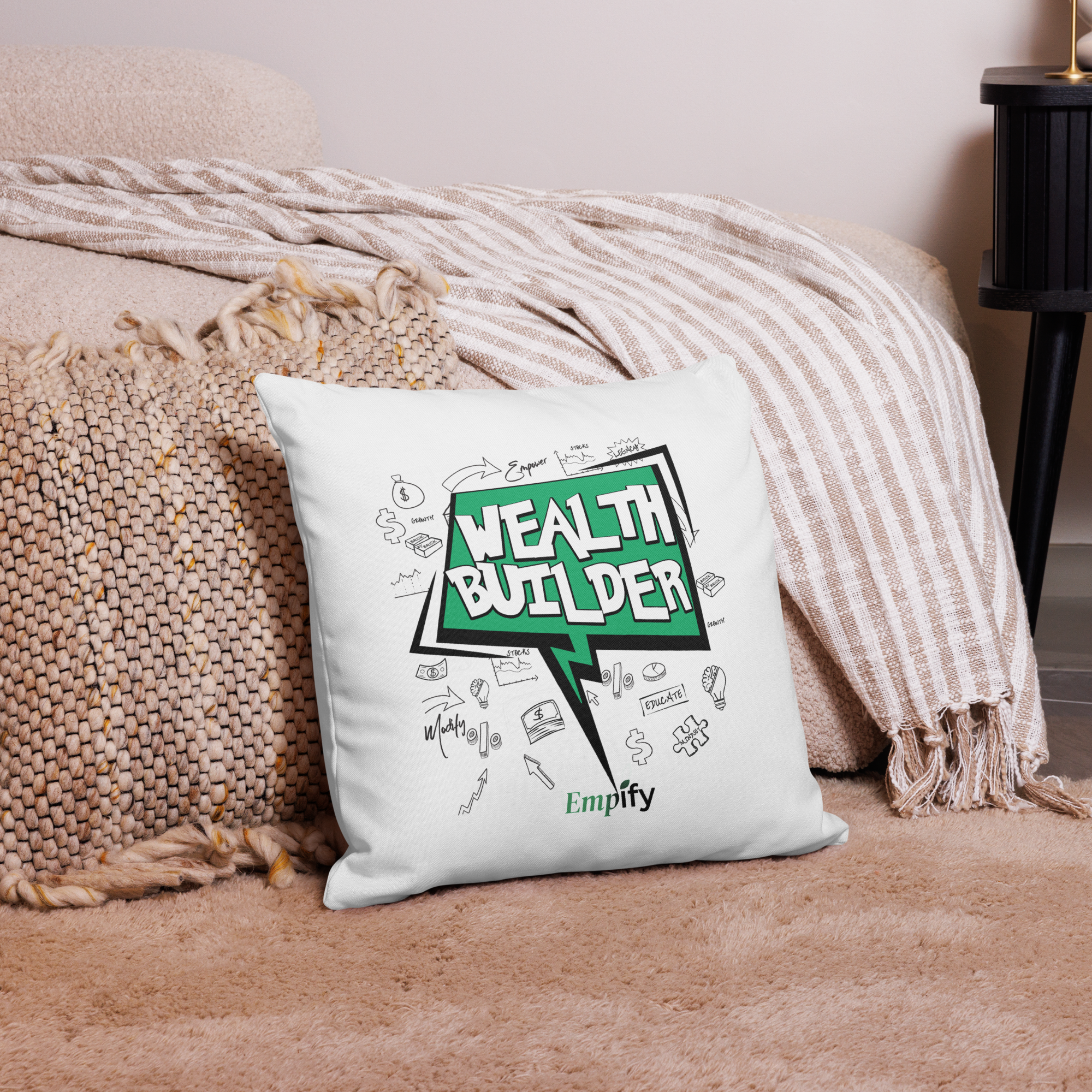 Wealth Builder Pillow