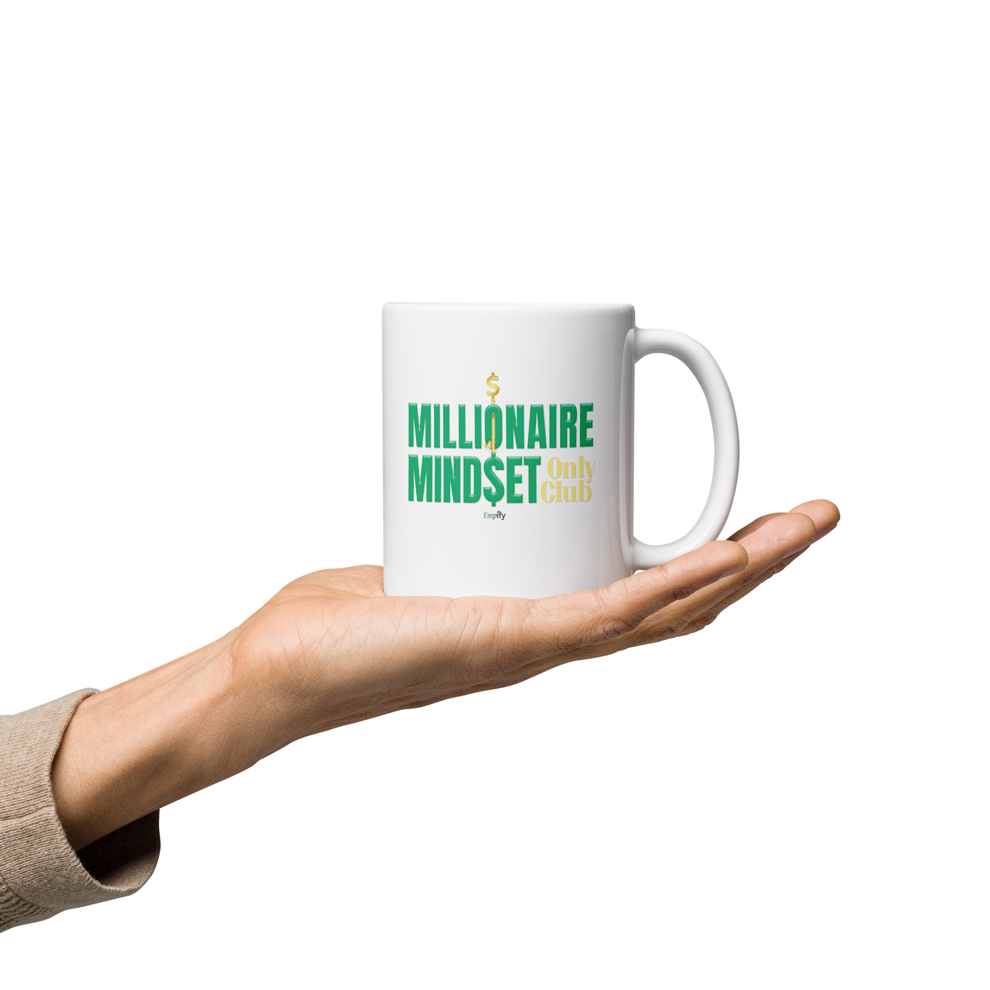 Millionaire Mindset Only Mug