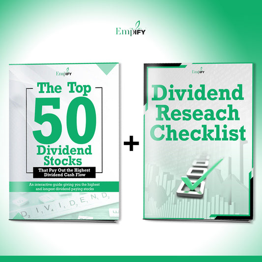 Dividend Stocks Bundle: The Top 50 High-Dividend Paying Stocks Guide + Dividend Research Checklist