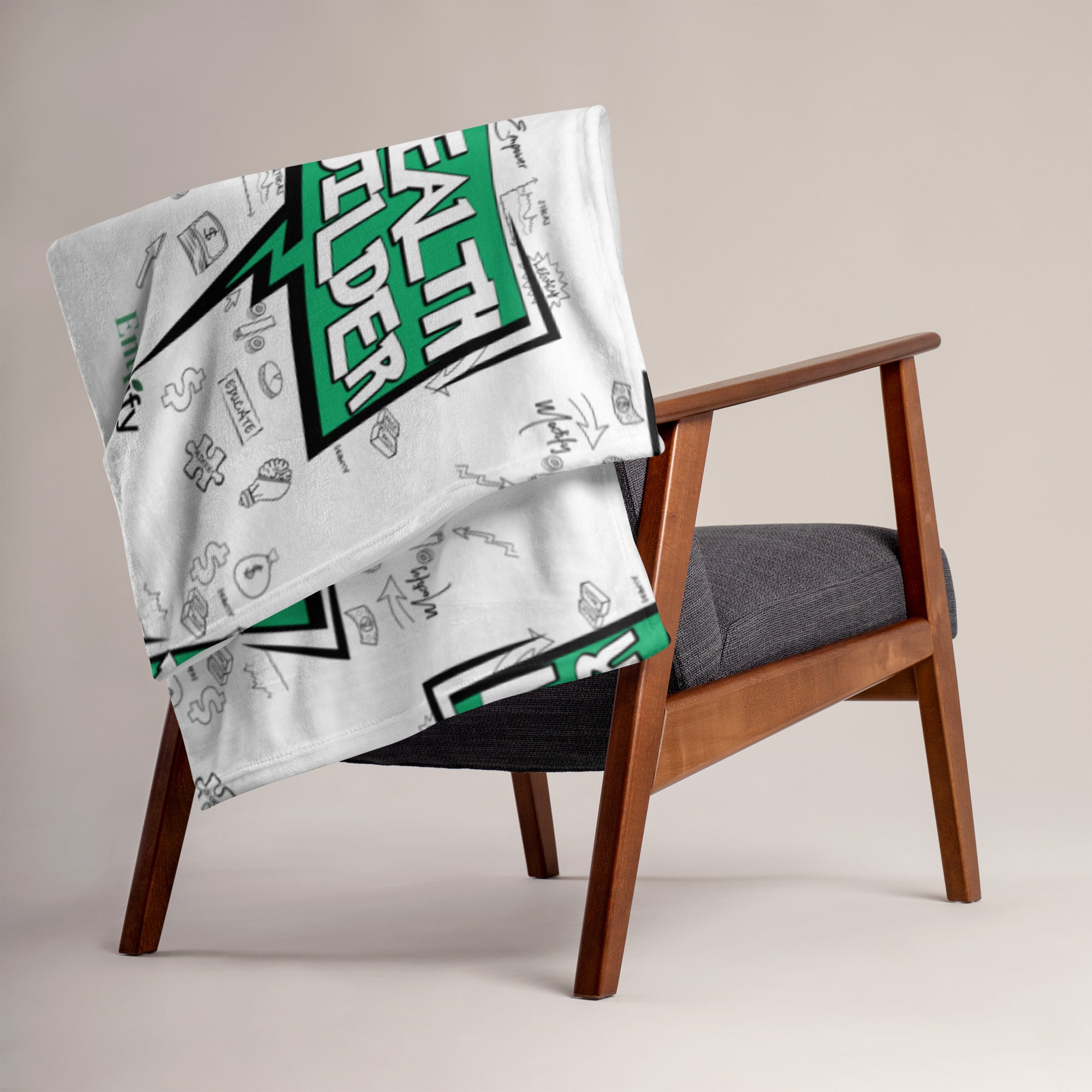 Wealth Builder Throw Blanket